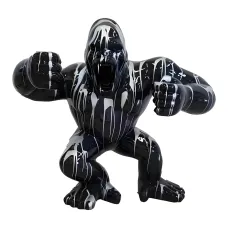 Figura dekoracyjna Goryl King Kong wym. 70×80cm z żywicy