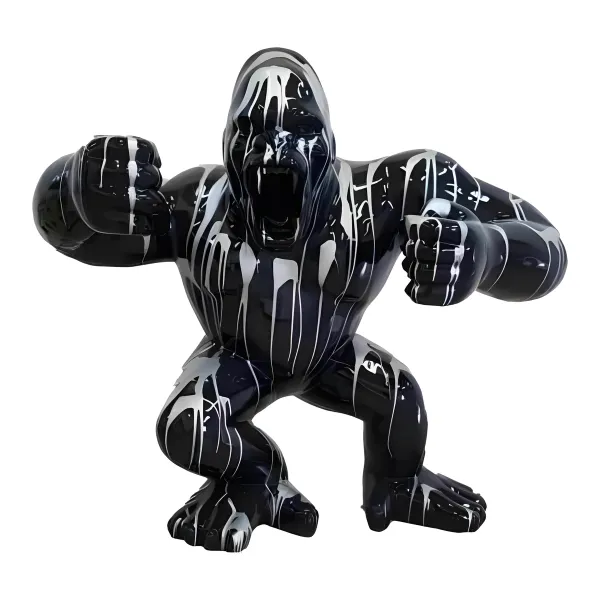 Figura dekoracyjna Goryl King Kong wym. 70×80cm z żywicy