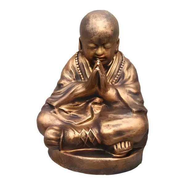 Figura dekoracyjna Mnich H: 49cm z żywicy
