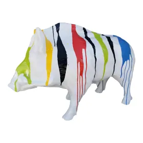 Figura dekoracyjna Dzik wym. 50×70cm z żywicy - zdjęcie 2