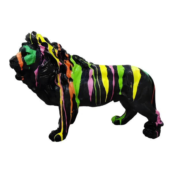 Figura dekoracyjna Lew wym. 68×100cm z żywicy