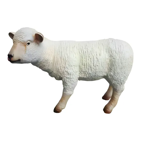 Figura dekoracyjna Owca wym. 35×55cm z żywicy