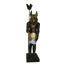 Figura dekoracyjna Anubis H: 21cm z żywicy