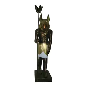 Figura dekoracyjna Anubis H: 21cm z żywicy - zdjęcie 2