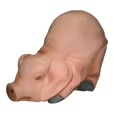 Figura dekoracyjna Świnia H: 35cm z żywicy