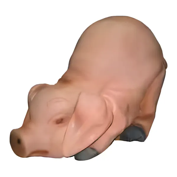 Figura dekoracyjna Świnia H: 35cm z żywicy