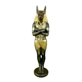Figura dekoracyjna Anubis H: 181cm z żywicy - zdjęcie 2