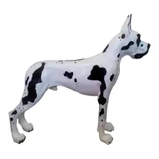 Figura dekoracyjna Pies wym. 110×125cm z żywicy