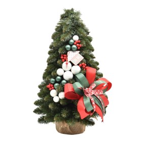Choinka stożkowa dekorowana 60 cm NATALE - zdjęcie 1