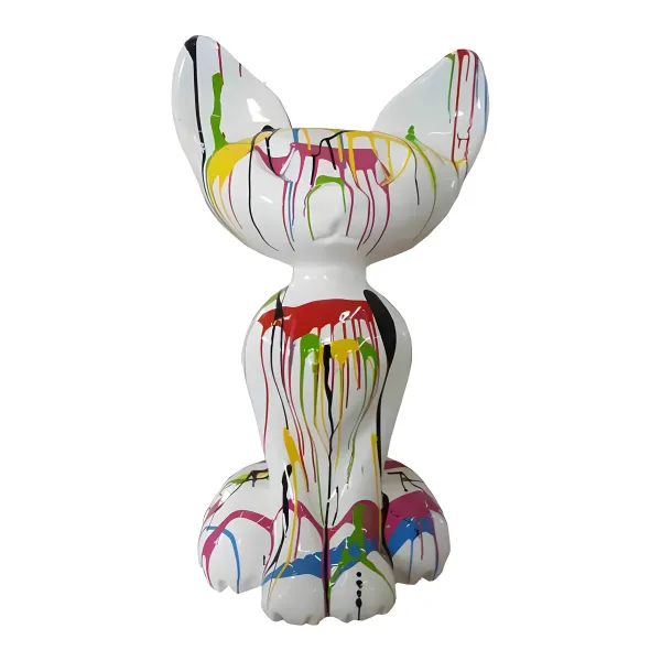 Figura dekoracyjna Kot H: 130cm z żywicy