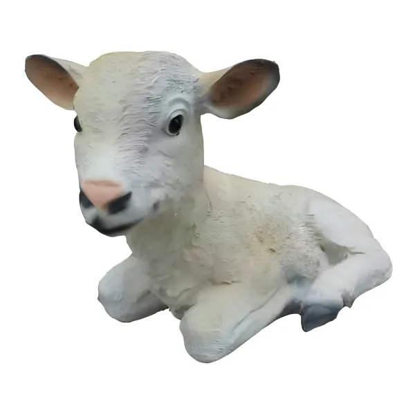 Figura dekoracyjna Owca wym. 35×55cm z żywicy