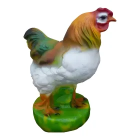 Figura dekoracyjna Kura H: 40cm z żywicy - zdjęcie 2