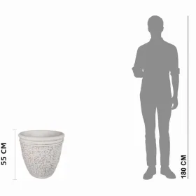 Figura ogrodowa Donica duża H: 55cm betonowa - zdjęcie 2