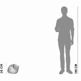 Figura ogrodowa Donica Dzban okrągły duży H: 28cm betonowa - zdjęcie 2