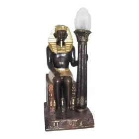 Figura dekoracyjna Lampa egipska faraon H: 60cm z żywicy - zdjęcie 2