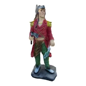 Figura dekoracyjna Indianin H: 75cm z żywicy - zdjęcie 2
