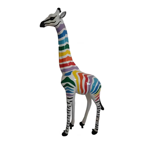 Figura dekoracyjna Żyrafa H: 205cm z żywicy