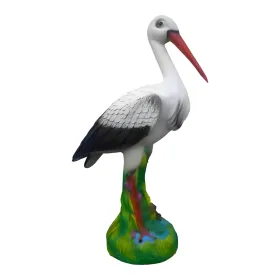 Figura dekoracyjna Bocian H: 80cm z żywicy - zdjęcie 2