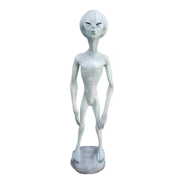 Figura dekoracyjna Kosmita stojący H: 135cm z żywicy