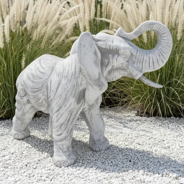 Figura ogrodowa Słoń H: 67cm betonowa