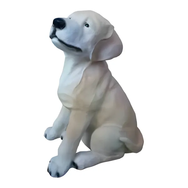 Figura dekoracyjna Pies H: 32cm z żywicy
