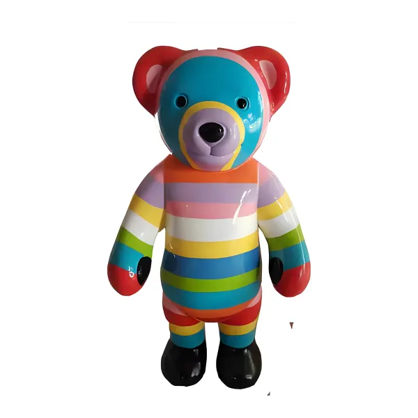 Figura dekoracyjna Miś H: 40cm z żywicy