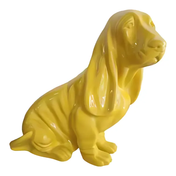 Figura dekoracyjna Pies H: 45cm z żywicy