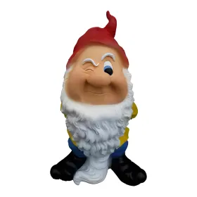 Figura dekoracyjna Krasnoludek H: 57cm z żywicy - zdjęcie 2