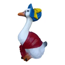 Figura dekoracyjna Gęś H: 52cm z żywicy