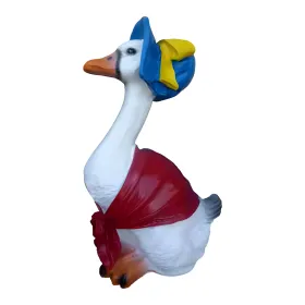 Figura dekoracyjna Gęś H: 52cm z żywicy - zdjęcie 2
