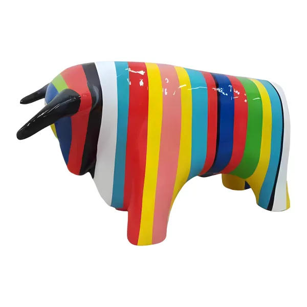 Figura dekoracyjna Byk wym. 29×55cm z żywicy