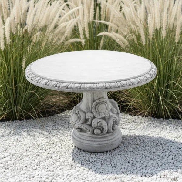 Figura ogrodowa Stół okrągły H: 77cm betonowa
