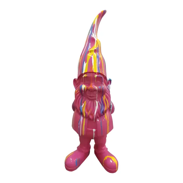 Figura dekoracyjna Krasnoludek H: 90cm z żywicy
