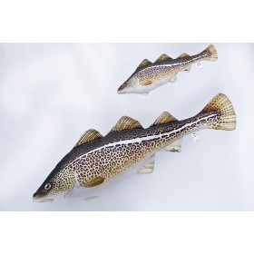 Poduszka dekoracyjna ryba Dorsz 75 cm maskotka - zdjęcie 2