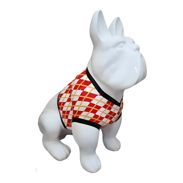 Figura dekoracyjna Pies H: 79cm z żywicy