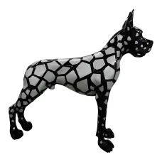 Figura dekoracyjna Pies wym. 110×125cm z żywicy