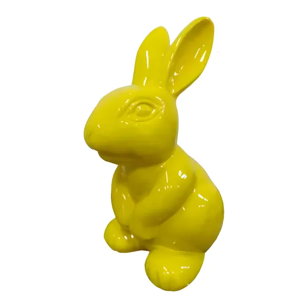Figura dekoracyjna Królik H: 65cm z żywicy