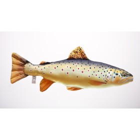 Poduszka dekoracyjna ryba Pstrąg potokowy 62 cm maskotka - zdjęcie 1