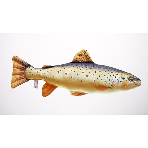 Poduszka dekoracyjna ryba Pstrąg potokowy 62 cm maskotka