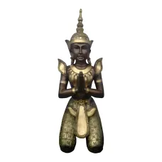 Figura dekoracyjna Tajski anioł klęczący H: 78cm z żywicy