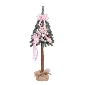Choinka tatra dekorowana srebrzysta 115 cm ROSI - zdjęcie 1