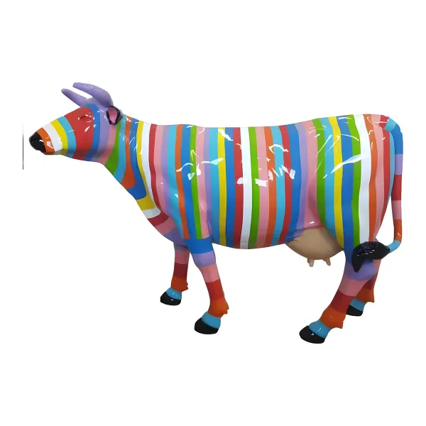 Figura dekoracyjna Krowa wym. 147×210×55cm z żywicy