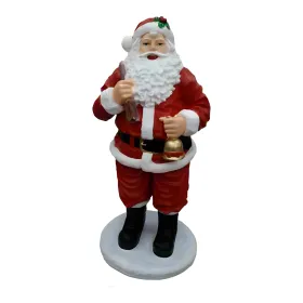 Figura dekoracyjna Św. Mikołaj H: 130cm z żywicy - zdjęcie 2