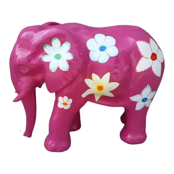Figura dekoracyjna Słoń wym. 60×81cm z żywicy
