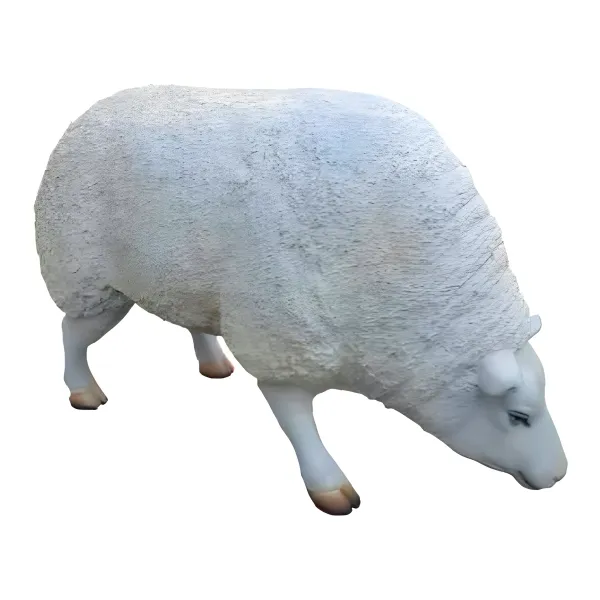 Figura dekoracyjna Owca wym. 65×100×42cm z żywicy